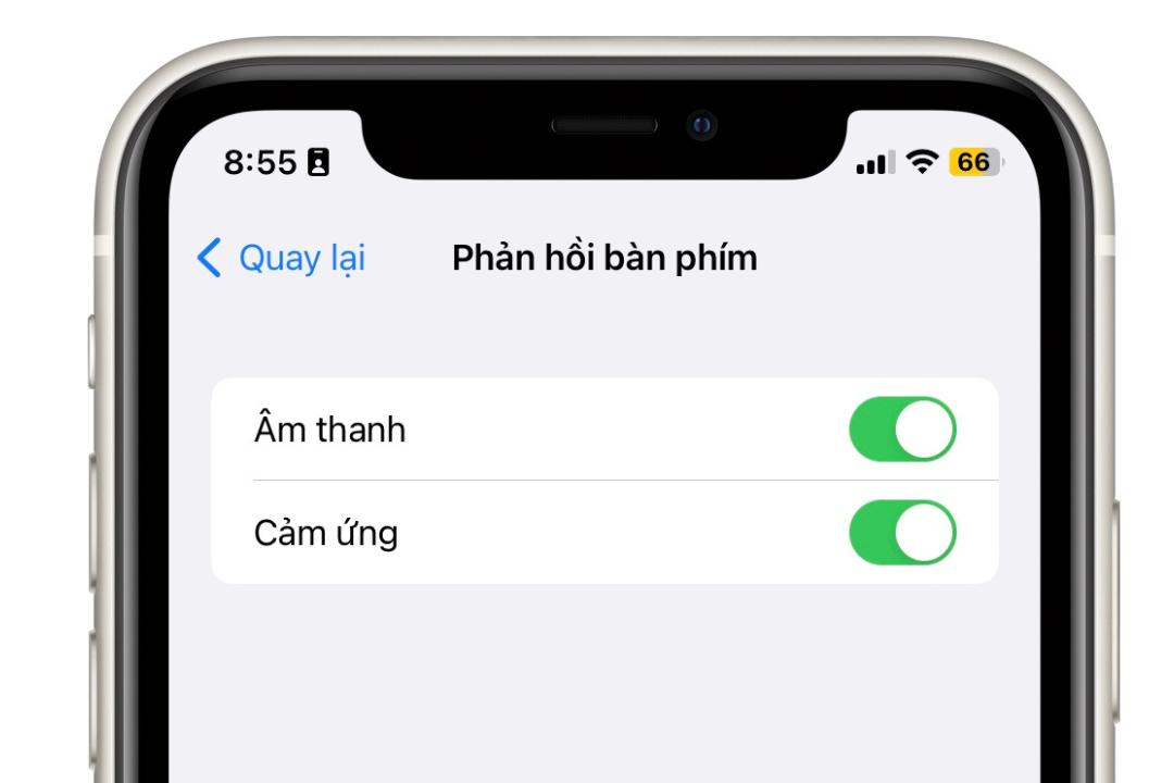 Cách tắt Haptic Keyboard trên iPhone chạy iOS 16