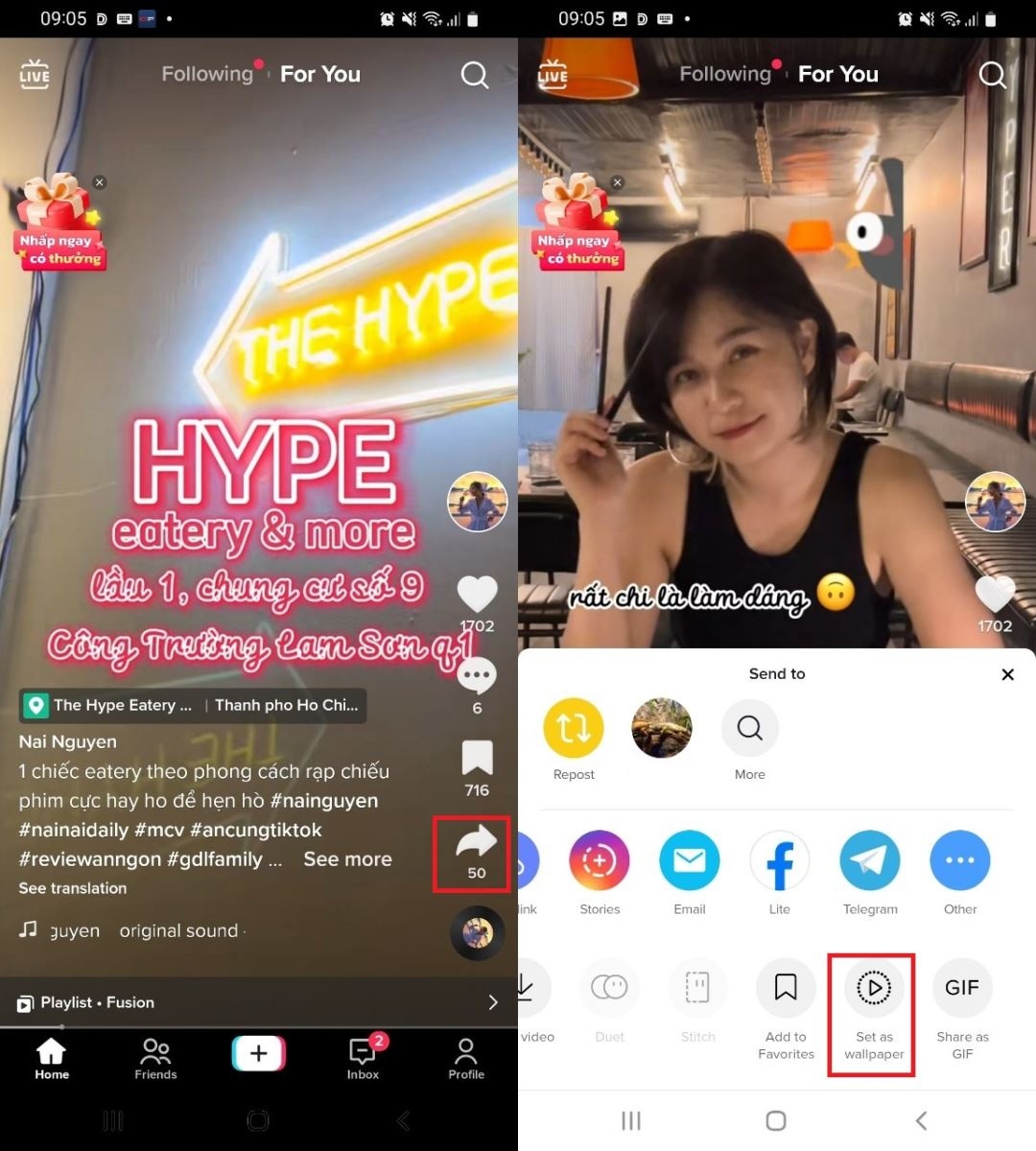 Cách lấy video TikTok làm hình nền trên Android 1