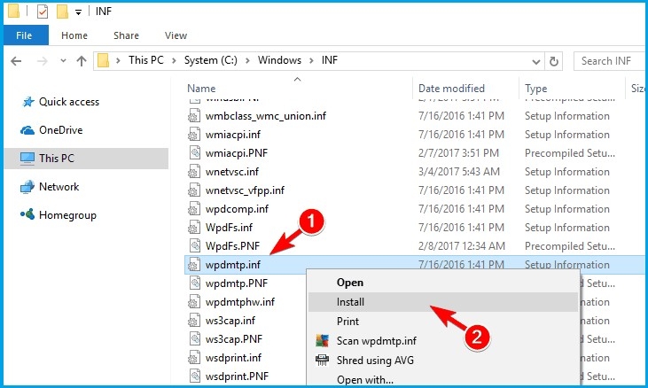 Mi PC Suite không nhận điện thoại 4