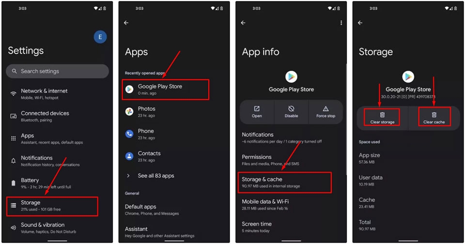 Lỗi không cập nhật được ứng dụng trên CH Play - Ảnh 07