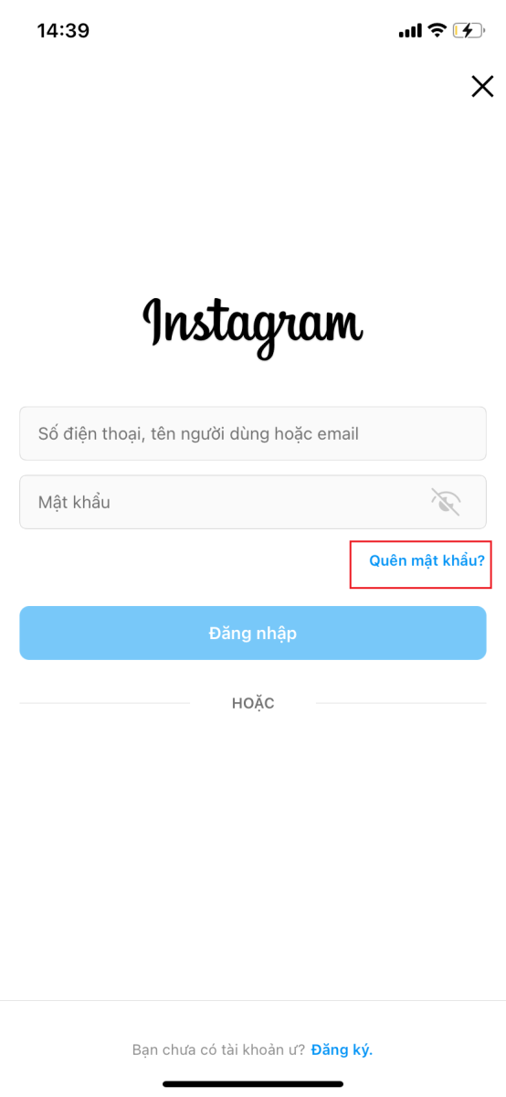 Hướng dẫn cách lấy lại mật khẩu Instagram (Ảnh 2)