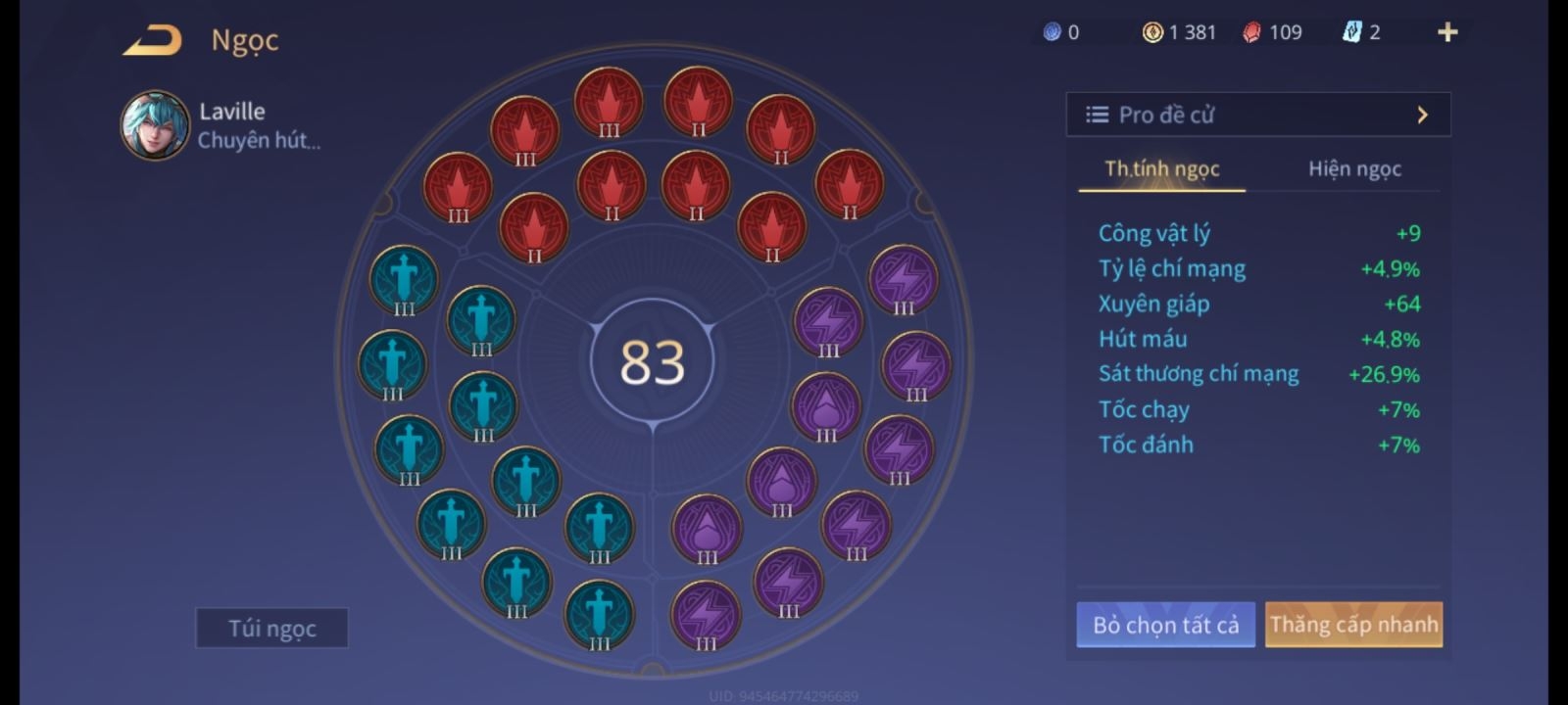 Cách thành “trùm” xạ thủ với con bài Laville