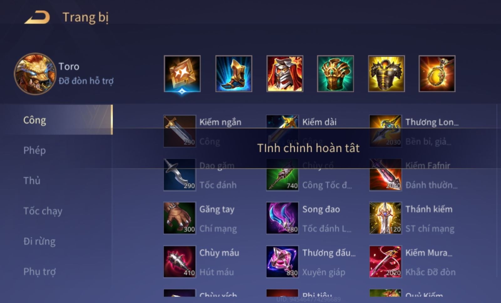 Cách để thành “vua lỳ đòn” Toro Liên Quân