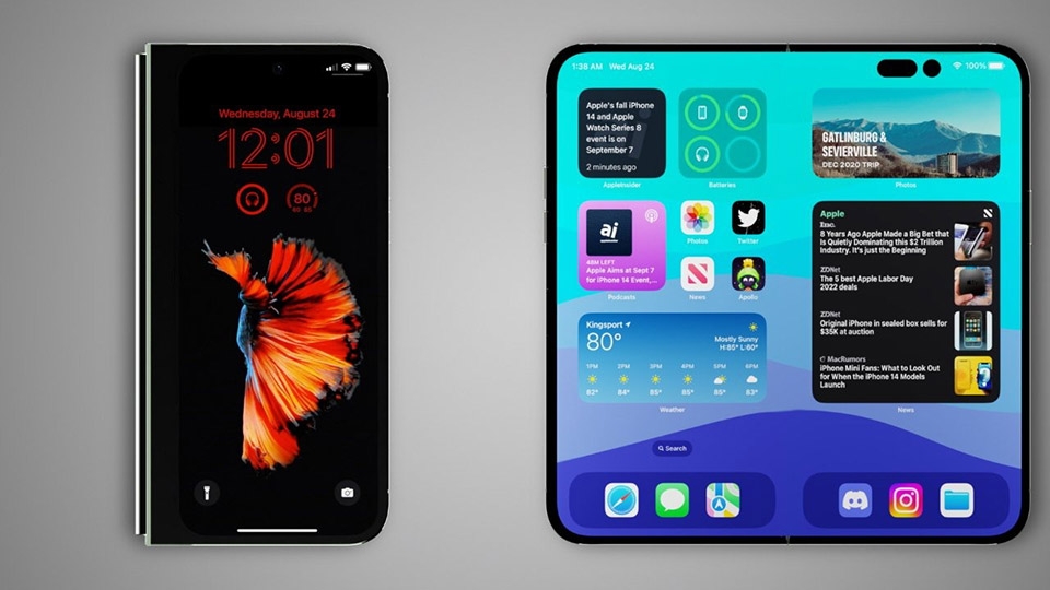 Mong đợi gì từ iPhone màn hình gập (ảnh 5) Mong đợi gì từ iPhone màn hình gập (ảnh 5)