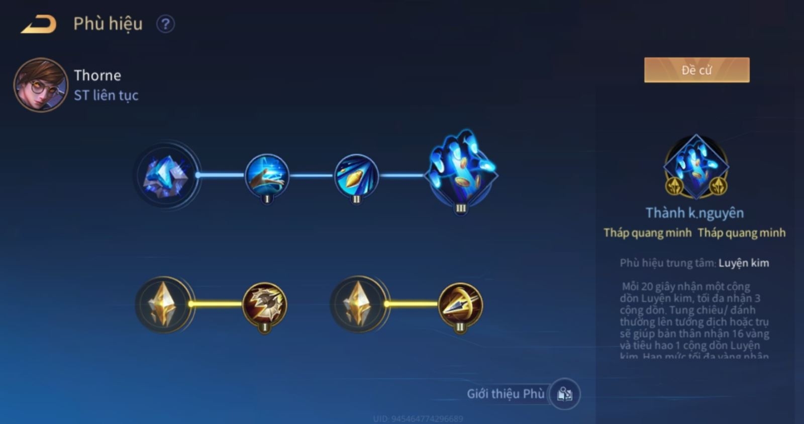 Ác mộng xạ thủ với con bài Thorne