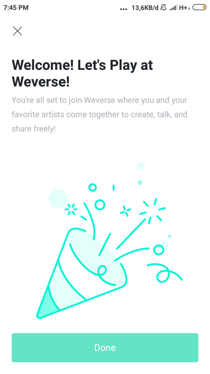 Cách đăng ký weverse