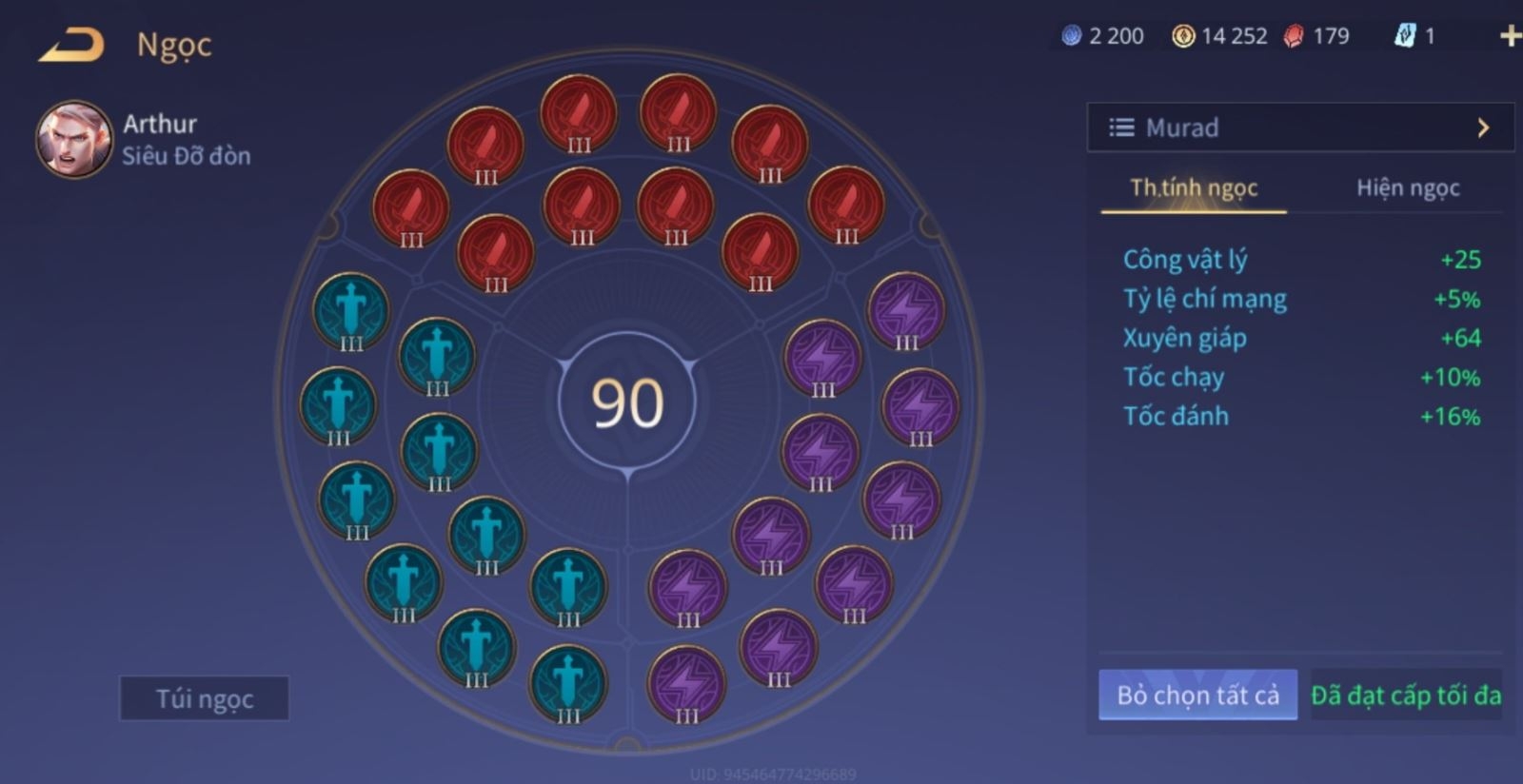 Hướng dẫn chơi Arthur trở thành đỡ đòn bền bỉ nhất