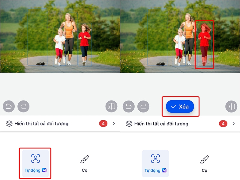 Hướng dẫn xóa vật thể thừa cùng với SnapEdit