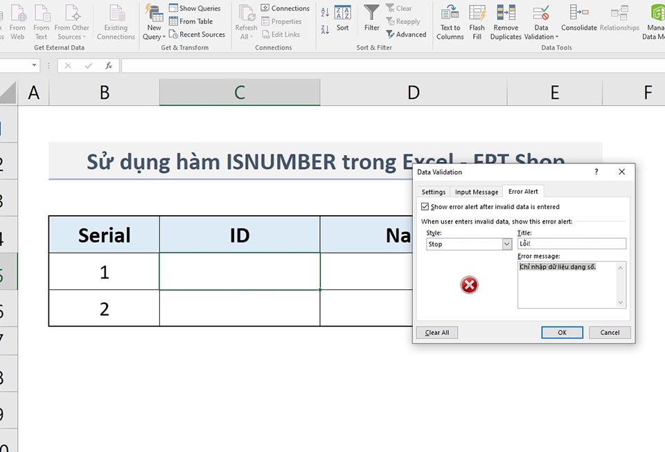 Hàm ISNUMBER trong Excel - Ảnh 10