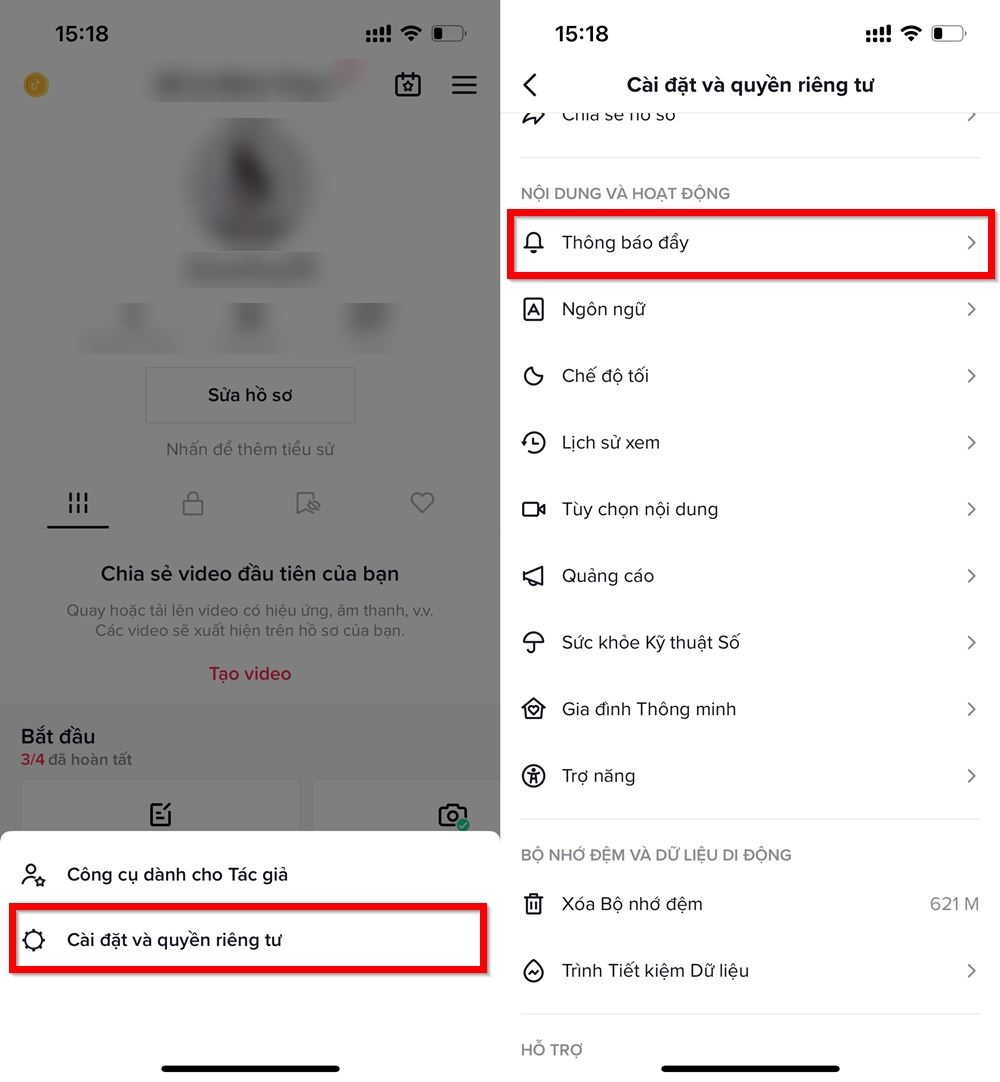 Cách nhận thông báo trên TikTok qua Email 2
