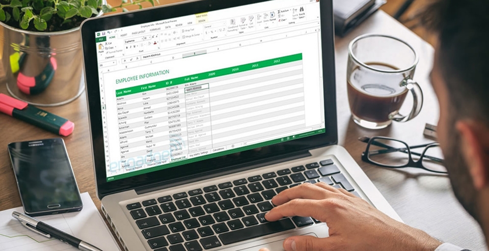 Tạo đường kẻ chéo trong ô Excel - Ảnh 01