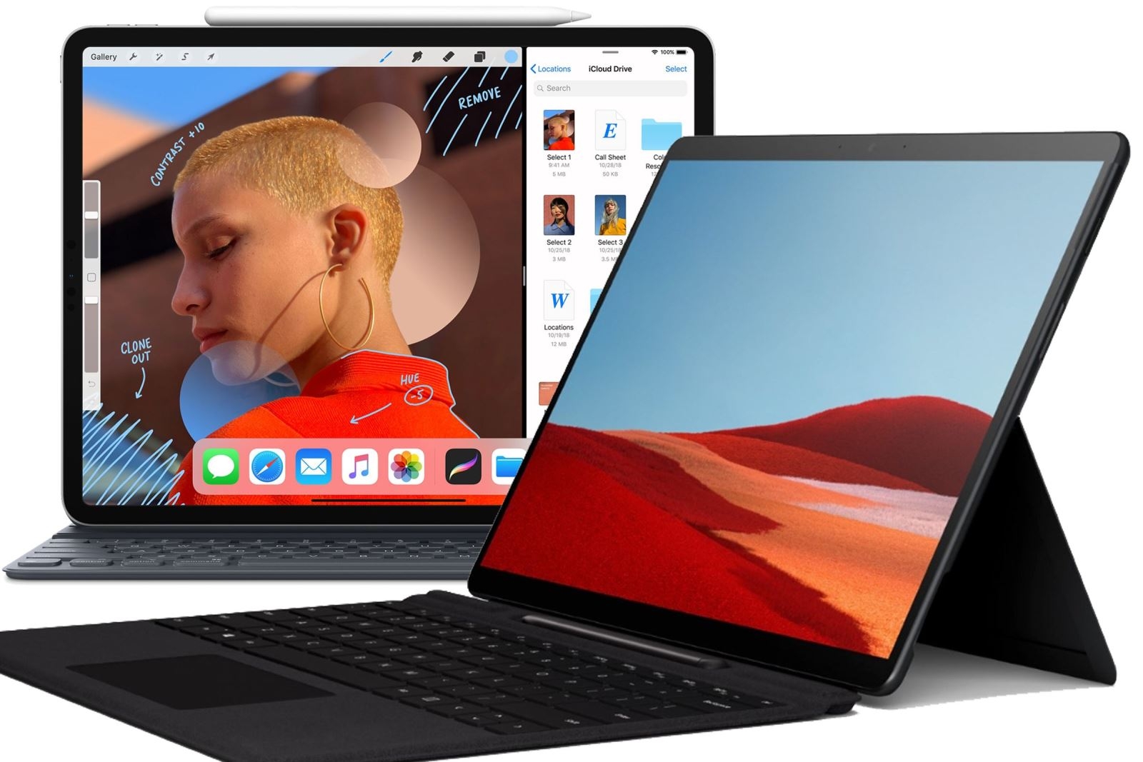 5 tiêu chí so sánh Surface và ipad