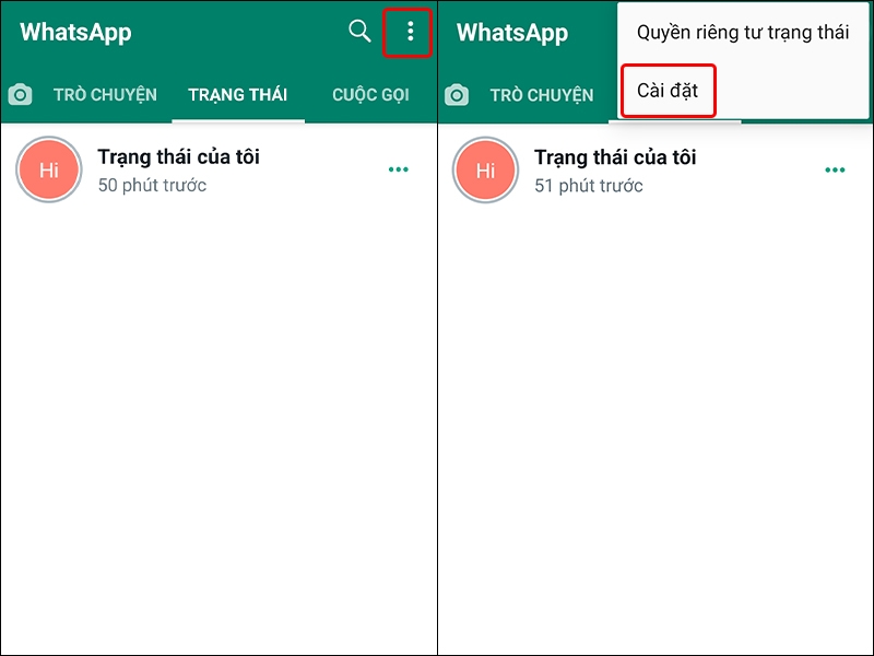 Hướng dẫn tải xuống thông tin của bạn trên WhatsApp bằng điện thoại