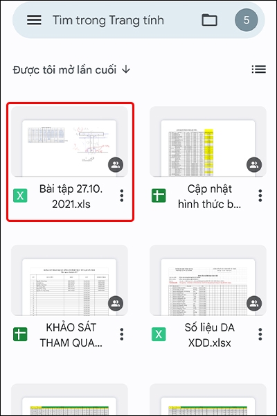 Cách chuyển file XLSX trong Google Trang tính sang PDF