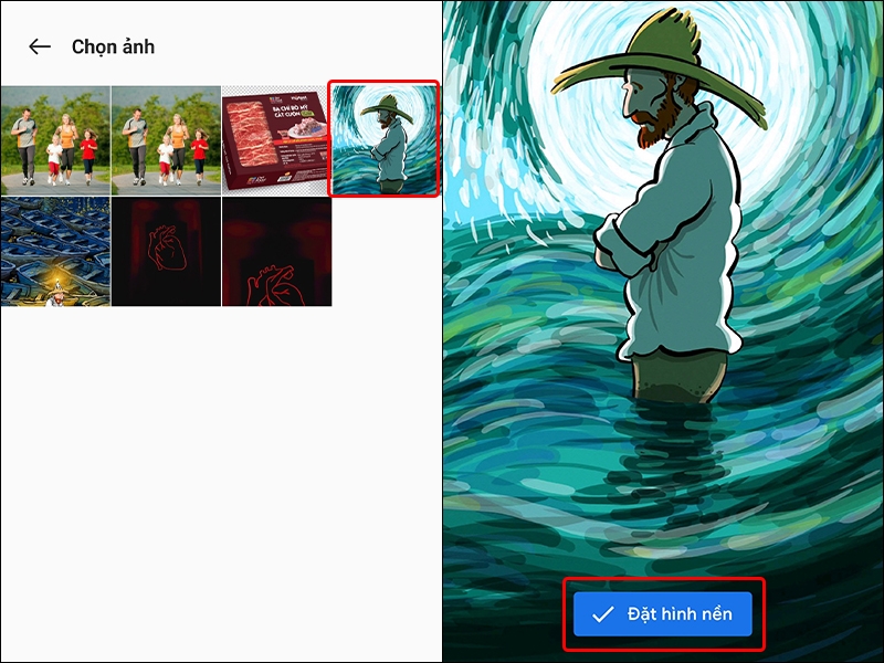 Hướng dẫn thay đổi hình nền ứng dụng Google Go