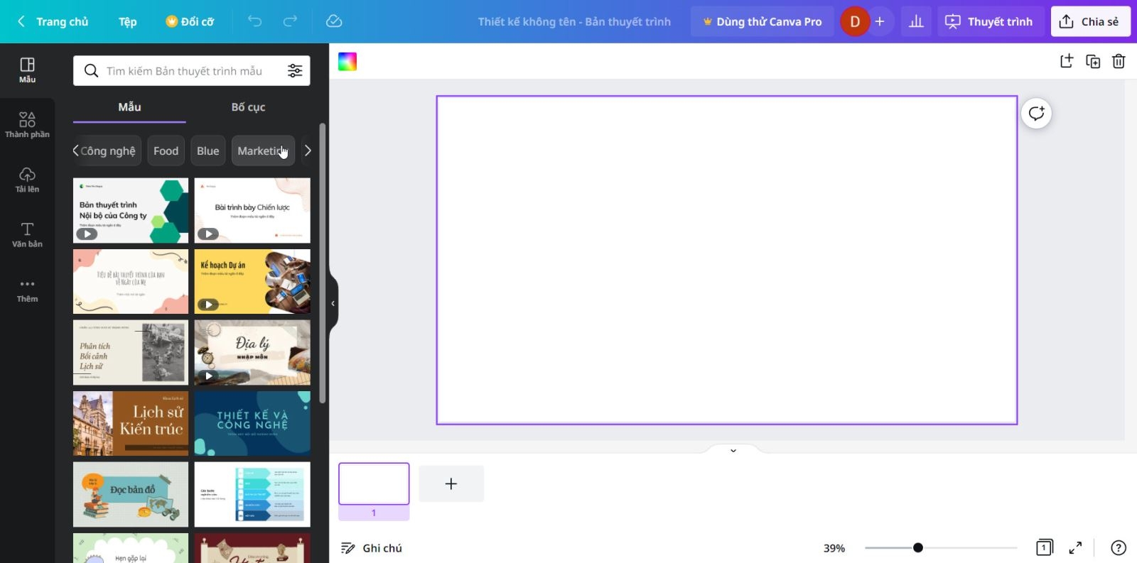 Bật mí cách sử dụng Canva làm PowerPoint (4)