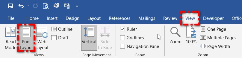 Mẹo xem nhiều trang đồng thời trong Microsoft Word (1)