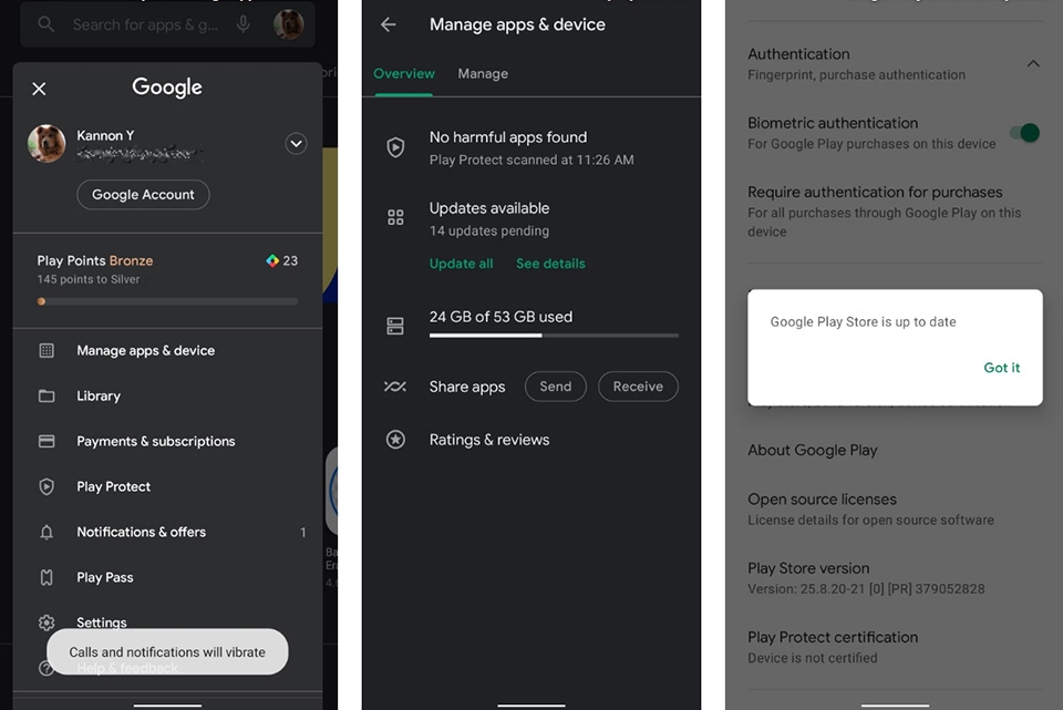 Lỗi Google Play bị dừng lại đột ngột - Ảnh 03