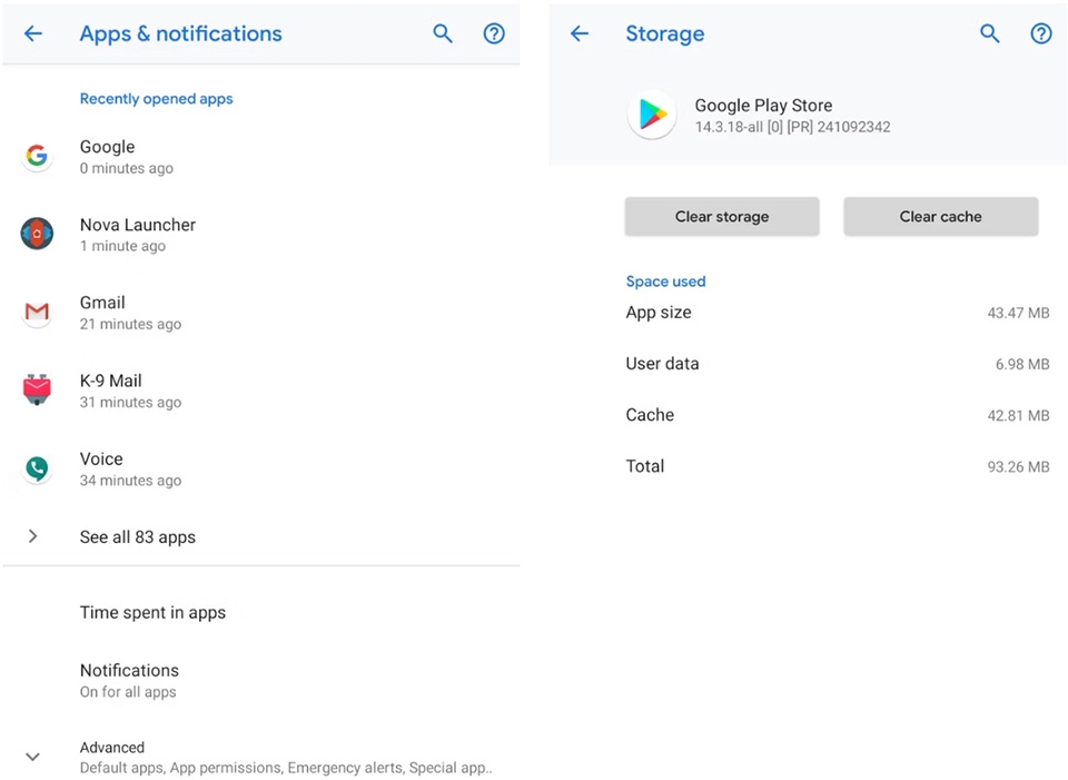 Lỗi Google Play bị dừng lại đột ngột - Ảnh 06