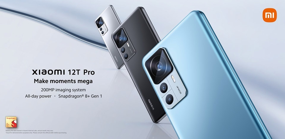 Xiaomi 12T Pro (ảnh 1) Xiaomi 12T Pro (ảnh 1)