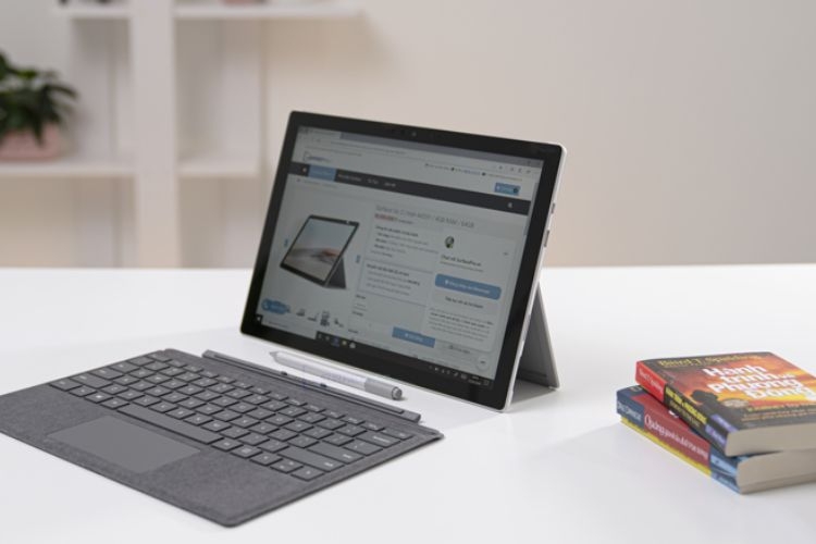 Laptop 2 trong 1 có bàn phím rời