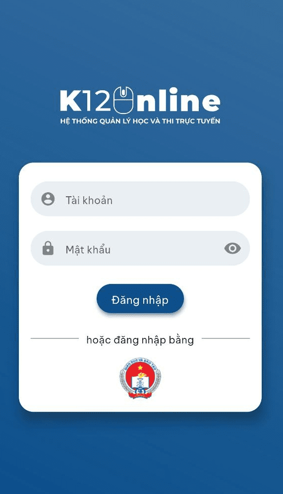 Đăng nhập trên điện thoại