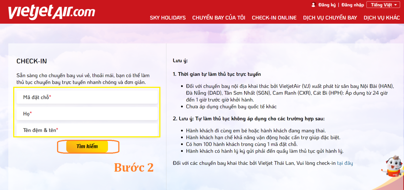 Bước 2