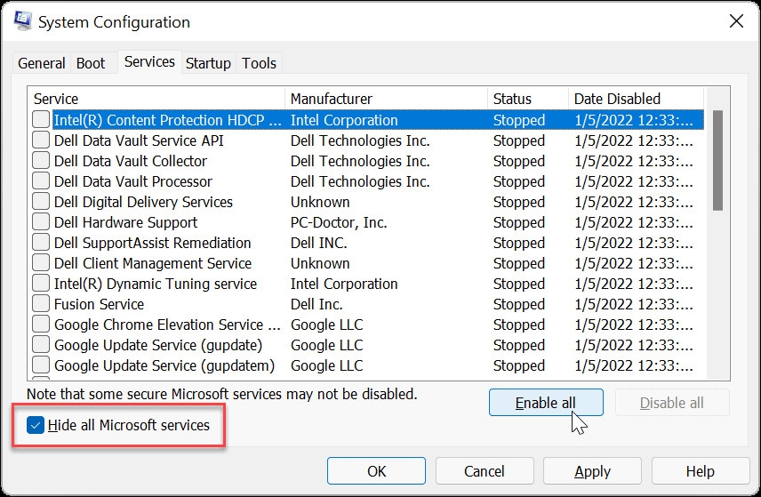 Hướng dẫn khắc phục Windows + Shift + S không hoạt động (11)