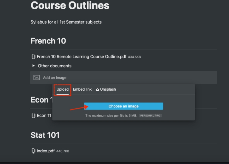 Cách chèn ảnh vào Notion trên trình duyệt web, máy tính, điện thoại dễ dàng