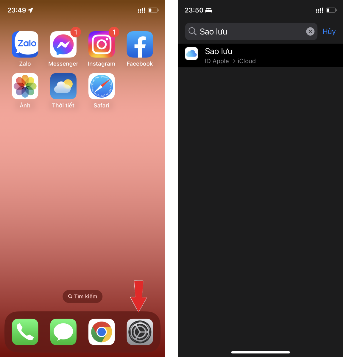 Chuyen du lieu sang iPhone moi 1