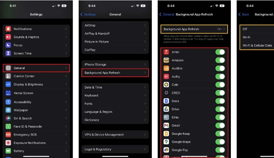Tiết kiệm pin iPhone 14 Pro (ảnh 5) Tiết kiệm pin iPhone 14 Pro (ảnh 5)
