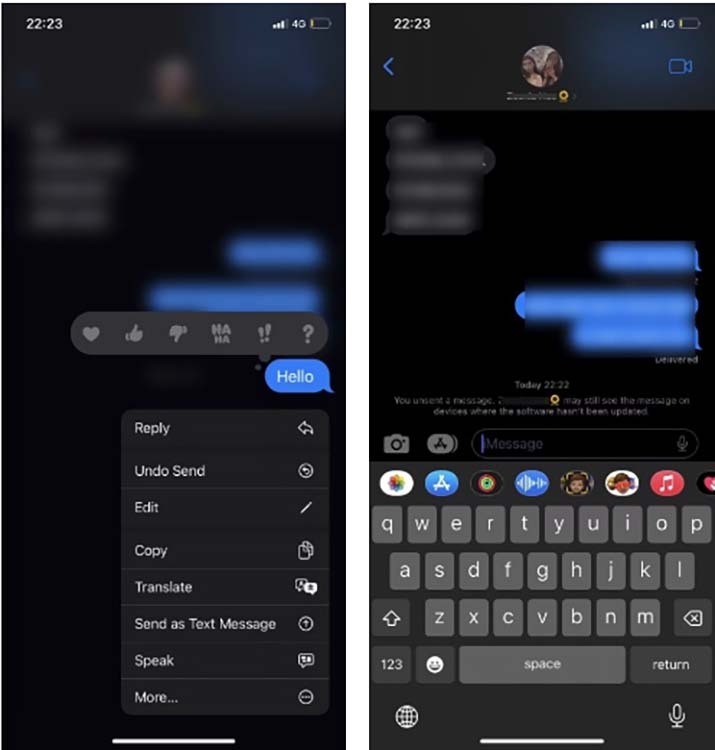 5 tính năng “xịn xò” mới của Messages trên iOS 16 mà iFan nên biết (ảnh 2) 5 tính năng “xịn xò” mới của Messages trên iOS 16 mà iFan nên biết (ảnh 2)