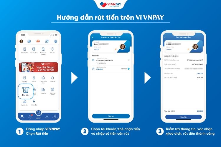 Cách chuyển tiền từ vnpay sang ngân hàng