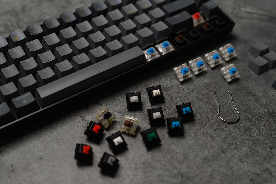 Bàn phím cơ hot swap khác gì với bàn phím cơ thông thường