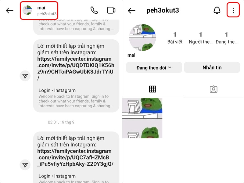 Hướng dẫn tắt chế độ đã xem tin nhắn Instagram