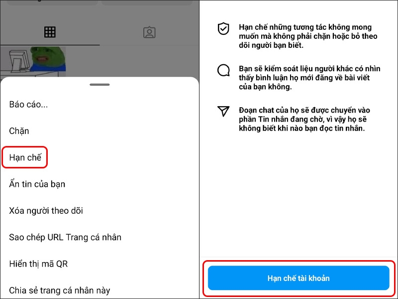 Hướng dẫn tắt chế độ đã xem tin nhắn Instagram