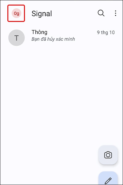 Kích hoạt tính năng khóa thanh toán trên ứng dụng Signal