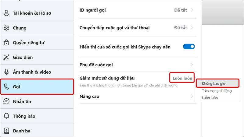 Cách khắc phục lỗi chất lượng âm thanh cuộc gọi kém trên Skype