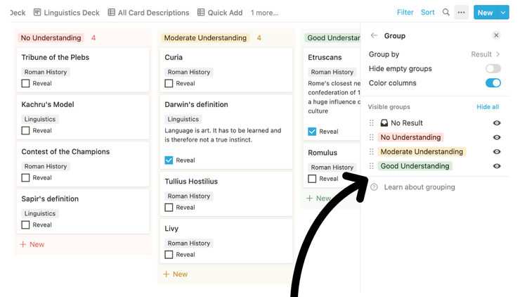 Hướng dẫn cách sử dụng notion để học từ vựng (Ảnh 3)
