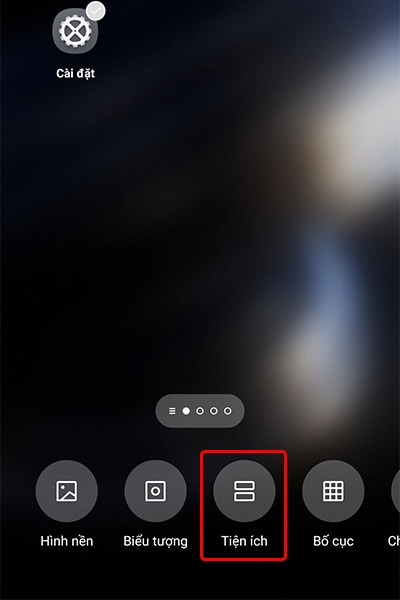 Cách để hiển thị 2 múi giờ trên điện thoại Realme thông qua Widget