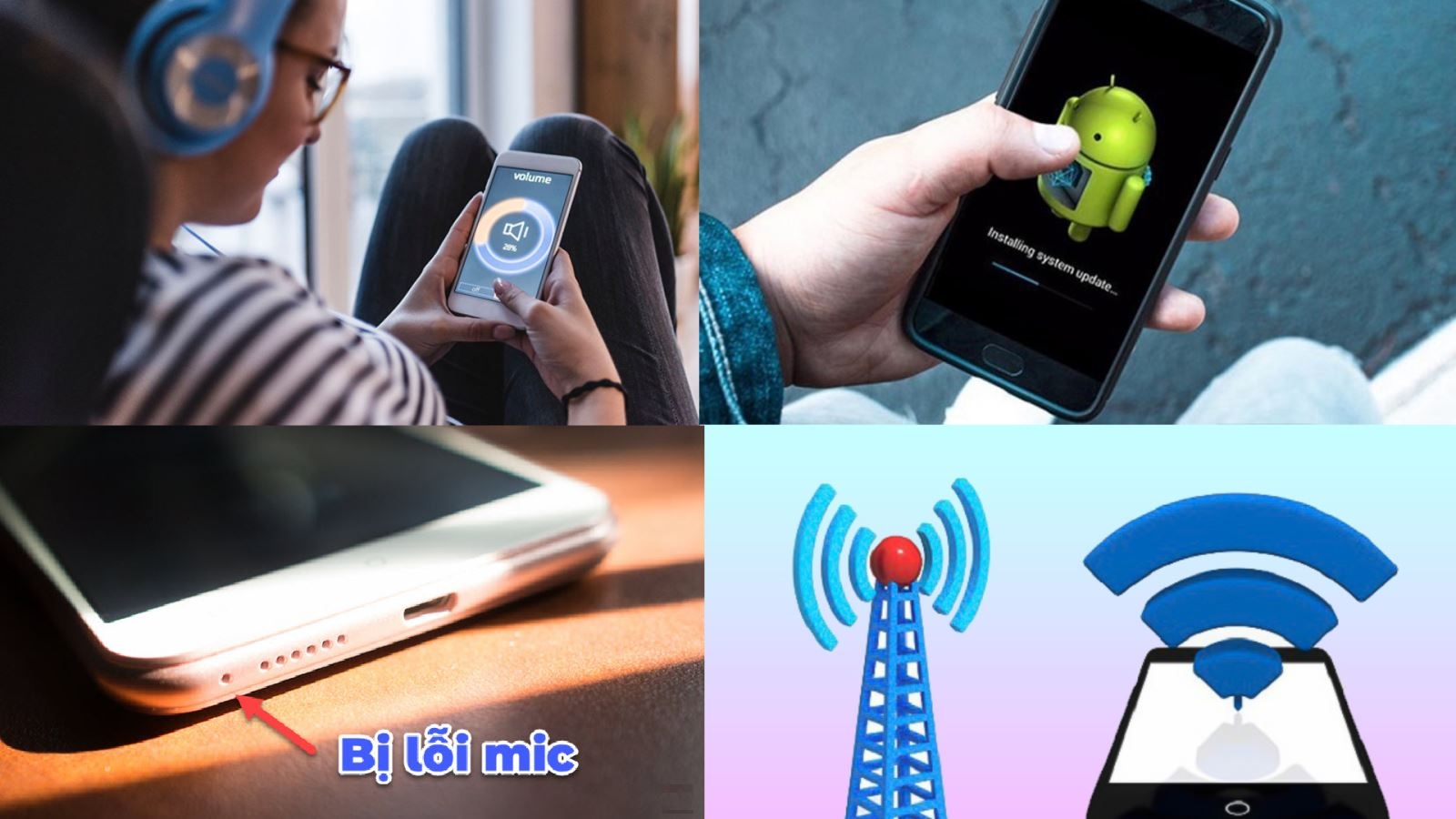 Nguyên nhân điện thoại bi vọng âm
