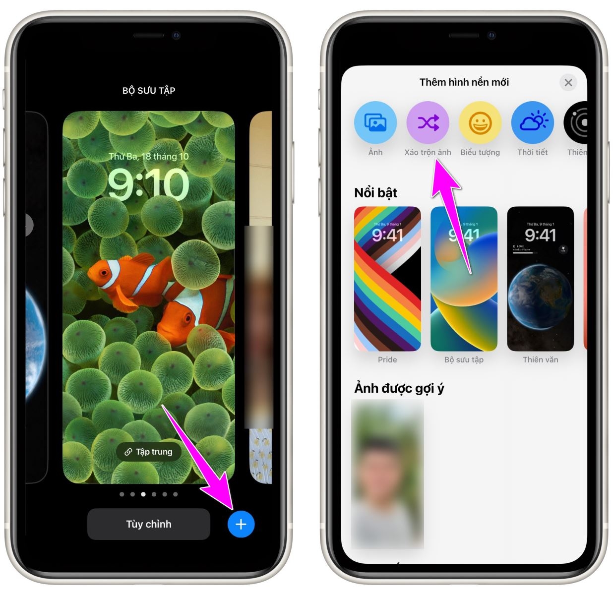 Cách tự động thay đổi hình nền màn hình khóa trên iOS 16 - Ảnh 1
