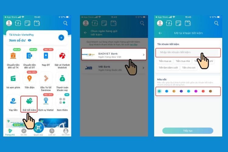 Hướng dẫn gửi tiết kiệm ViettelPay (Ảnh 2)