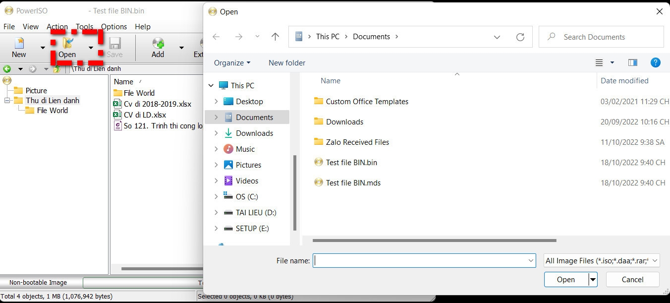 Hướng dẫn mở file BIN như thế nào (Ảnh 1)