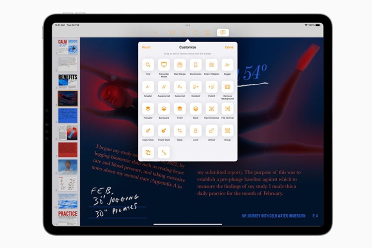 iPad Pro M2 2022 ra mắt 9