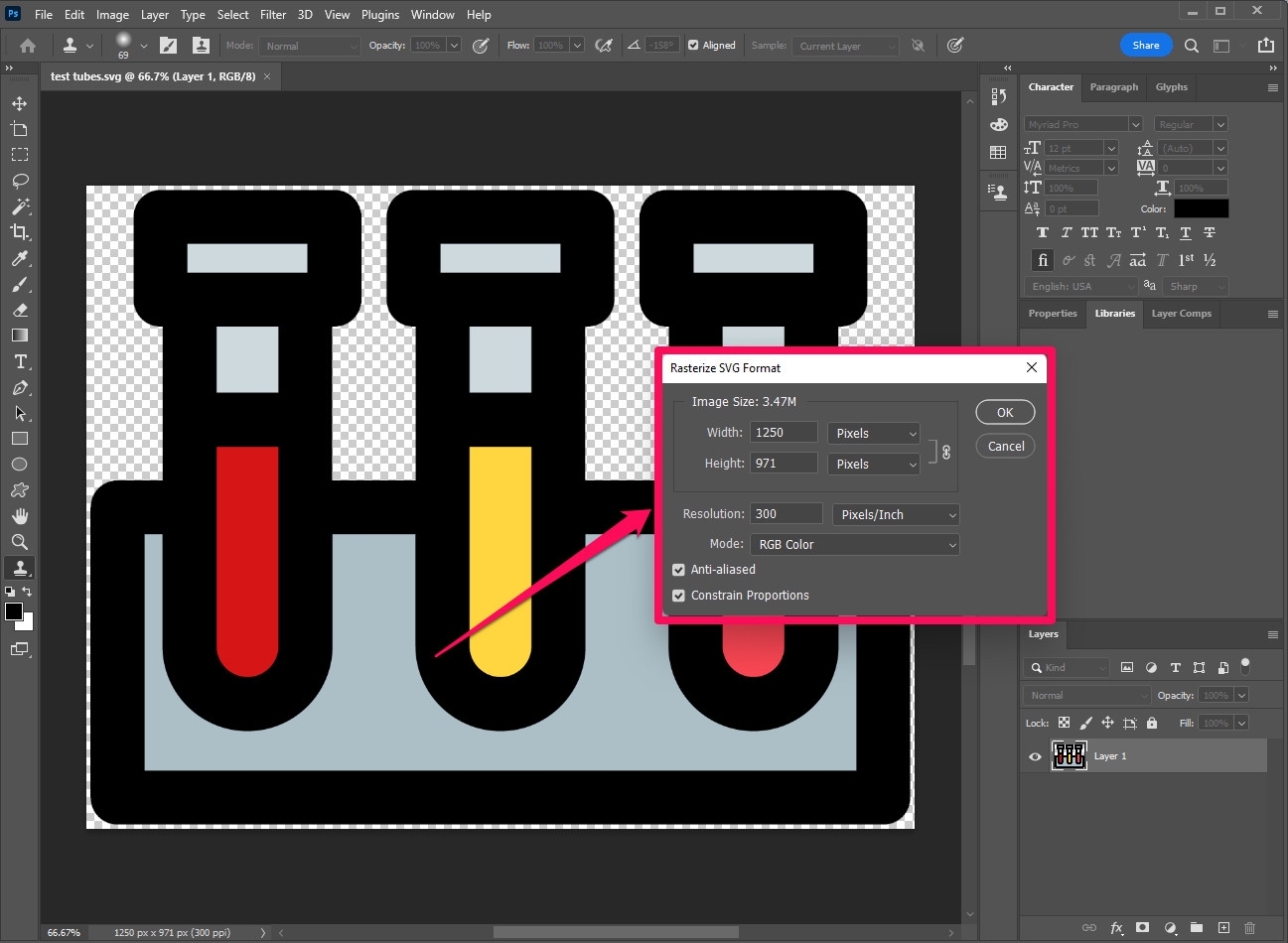 Cách chuyển file SVG sang PNG