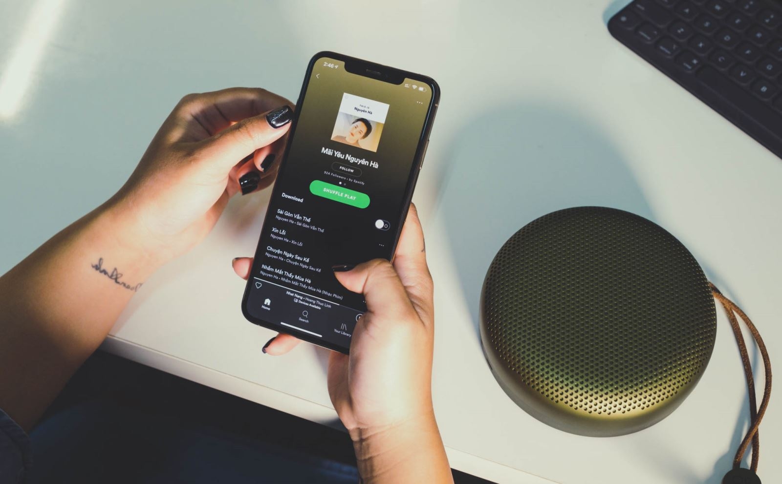 Cách tắt chế độ phát ngẫu nhiên trên Spotify (Ảnh 1)