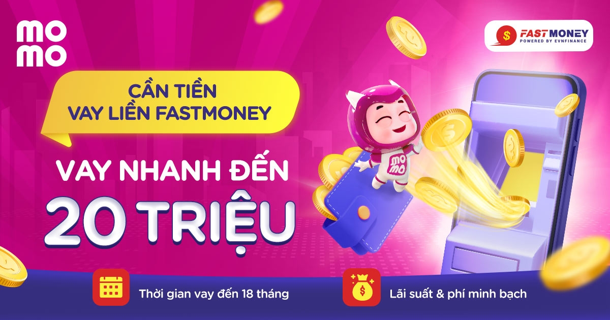 Ưu điểm khi vay tiền trên MoMo bằng FastMoney