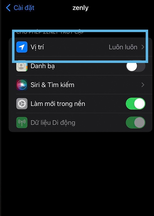 Hướng dẫn cách tắt định vị Zenly (Ảnh 7)