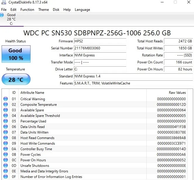Bí quyết kiểm tra sức khỏe ổ cứng trên Windows 11 bạn đã biết (16)